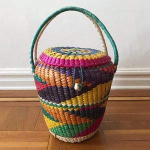 Handwoven Mexican Basket